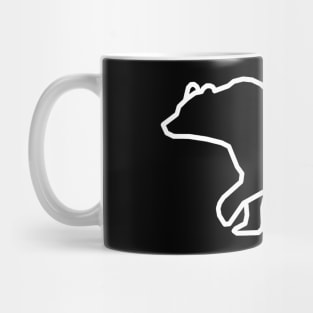 Cute Polar Bear Pocket Mug